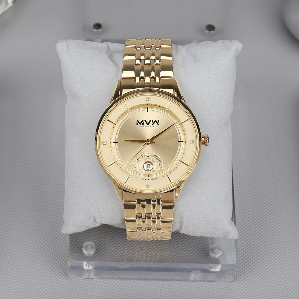 Đồng hồ MVW 40 mm Nam SS30725-05 Màu Vàng