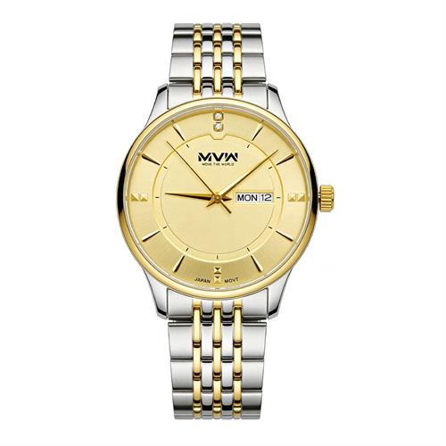 Đồng hồ MVW 41.2 mm Nam SS30725-07 Màu Màu kết hợp