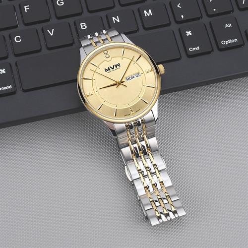 Đồng hồ MVW 41.2 mm Nam SS30725-07 Màu Màu kết hợp