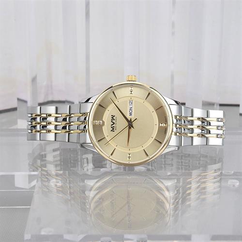 Đồng hồ MVW 41.2 mm Nam SS30725-07 Màu Màu kết hợp