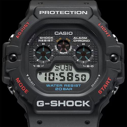 Đồng hồ G-Shock 46.8 mm Nam DW-5900U-1DR Màu Đen