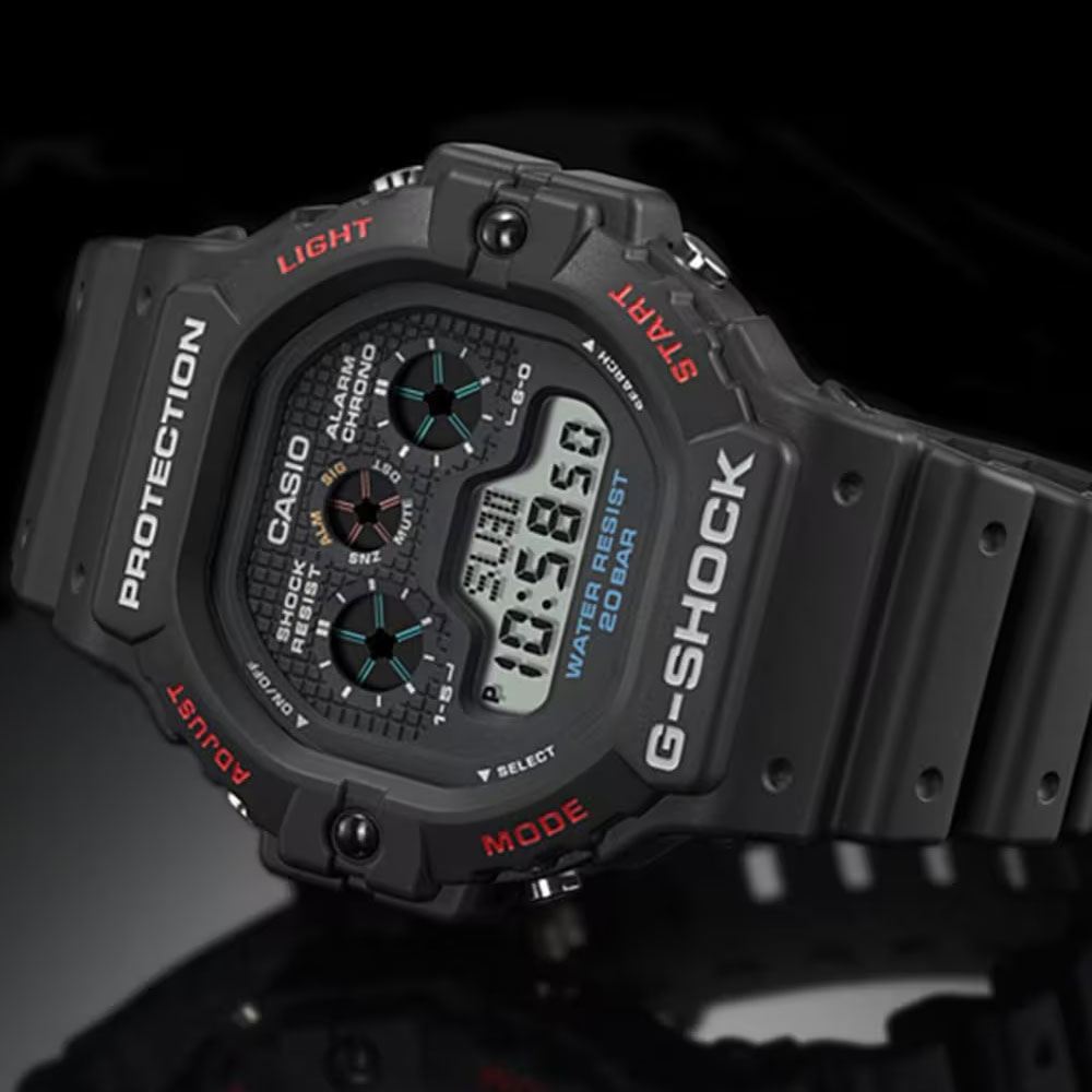 Đồng hồ G-Shock 46.8 mm Nam DW-5900U-1DR Màu Đen