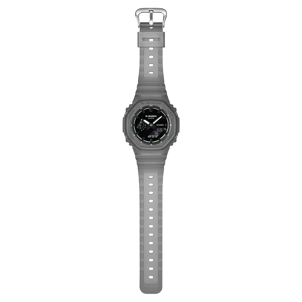 Đồng hồ G-Shock 45.4 mm Nam GA-2100K-1ADR Màu Xám