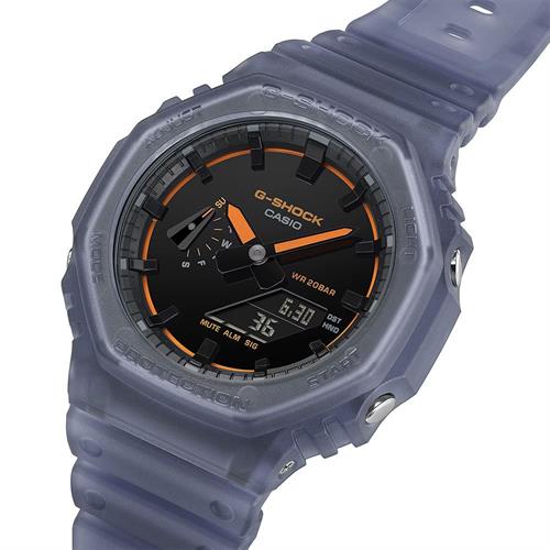 Đồng hồ G-Shock 45.4 mm Nam GA-2100K-2ADR Màu Xám