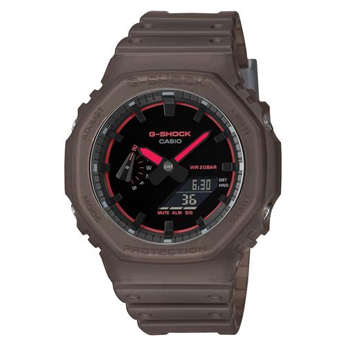 Đồng hồ G-Shock 45.4 mm Nam GA-2100K-5ADR Màu Nâu nhạt