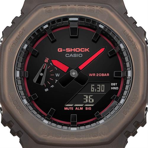 Đồng hồ G-Shock 45.4 mm Nam GA-2100K-5ADR Màu Nâu nhạt