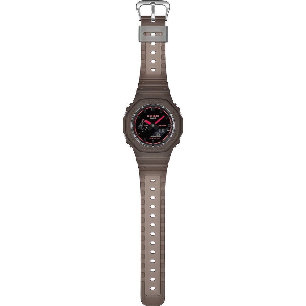 Đồng hồ G-Shock 45.4 mm Nam GA-2100K-5ADR Màu Nâu nhạt