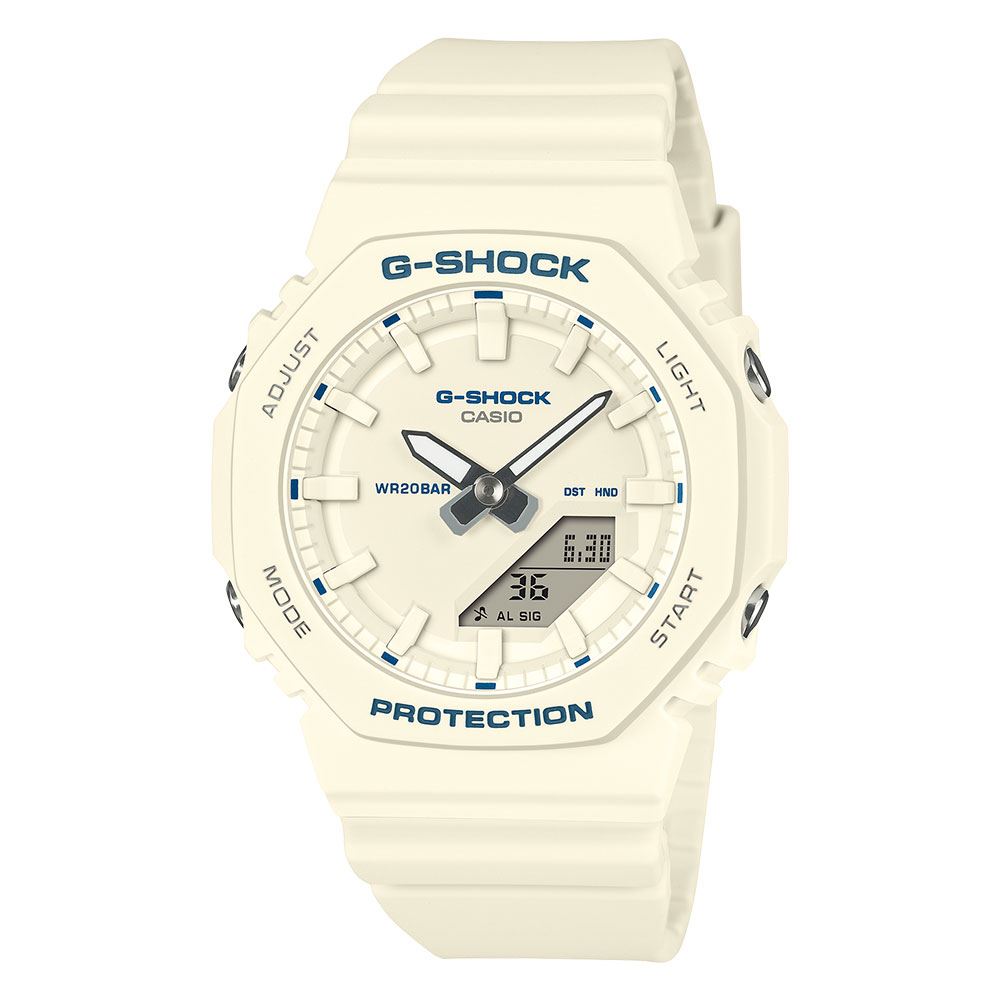 Đồng hồ G-Shock 40.2 mm Nữ GMA-P2100BA-7ADR Màu Trắng