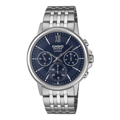 Đồng hồ Casio 40.7 mm Nam BMS-300D-2AVDF Màu Bạc
