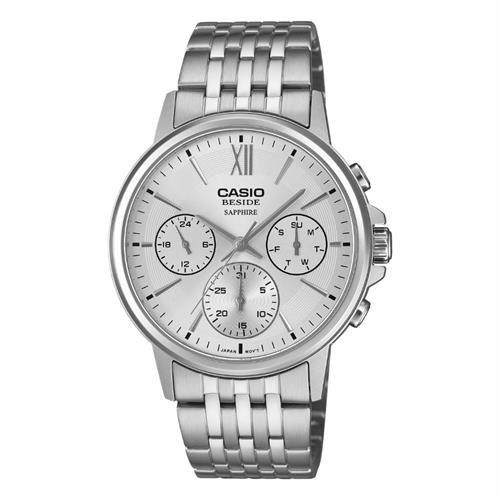 Đồng hồ Casio 40.7 mm Nam BMS-300D-7AVDF Màu Bạc