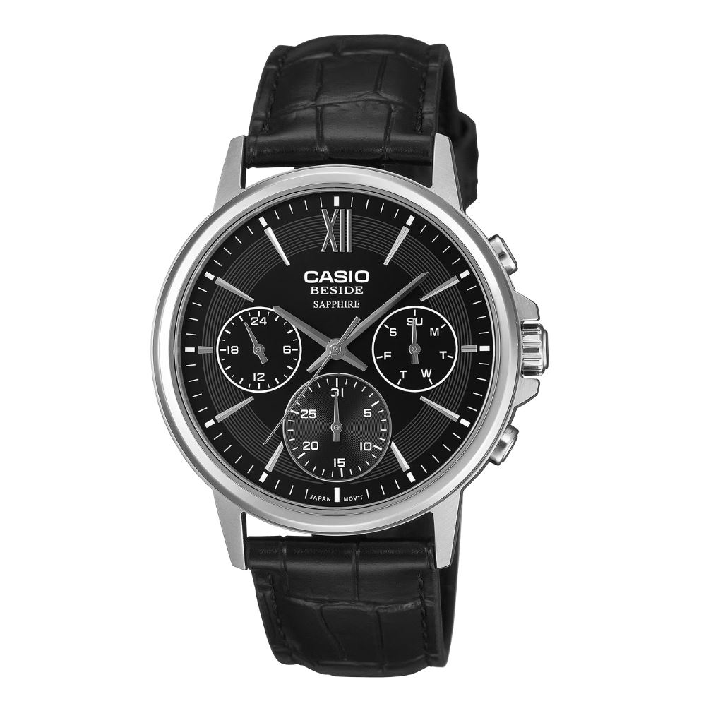 Đồng hồ Casio Timeless 40.7 mm Nam BMS-300L-1AVDF Màu Đen