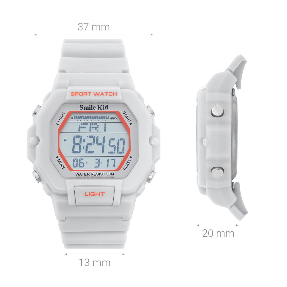 Đồng hồ Smile Kid 37 mm Trẻ em SL282-03 Màu Xám