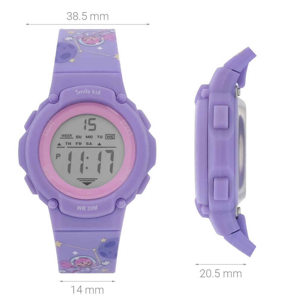 Đồng hồ Smile Kid 38.5 mm Trẻ em SL290-02 Màu Tím