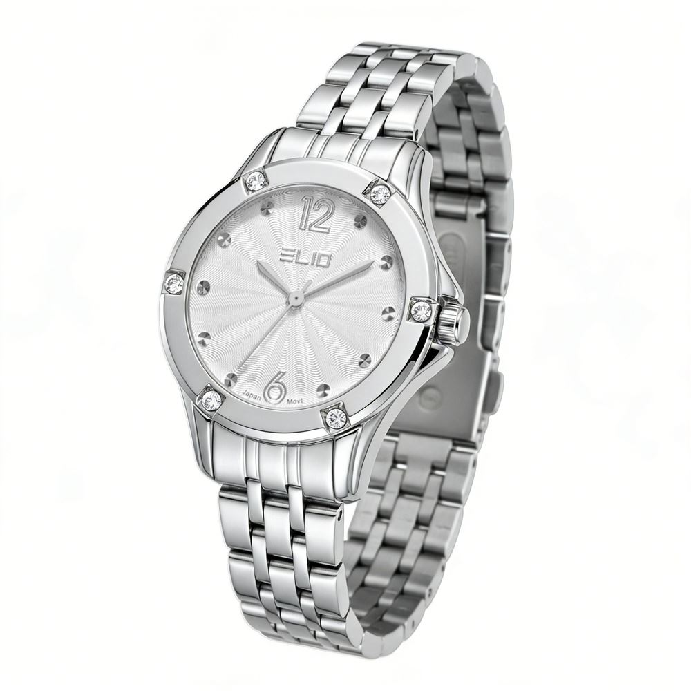 Đồng hồ Elio 32 mm Nữ ES268-01 Màu Bạc