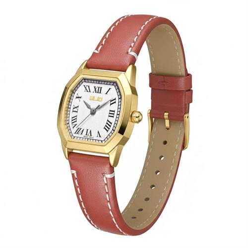 Đồng hồ Elio 24 mm Nữ EL190-01 Màu Nâu