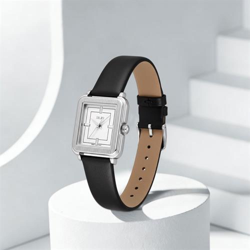 Đồng hồ Elio 24 mm Nữ EL188-02 Màu Đen