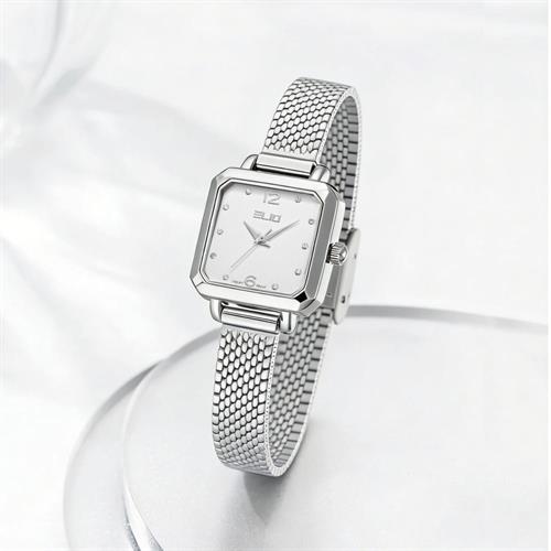 Đồng hồ Elio 23 mm Nữ ES245-01 Màu Bạc
