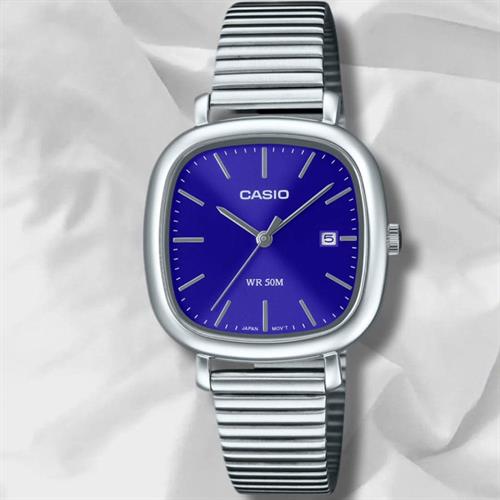 Đồng hồ Casio 30 mm Nữ LTP-B166D-2AVDF Màu Bạc