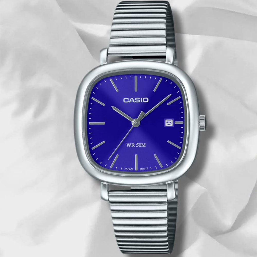 Đồng hồ Casio Timeless 30 mm Nữ LTP-B166D-2AVDF Màu Bạc