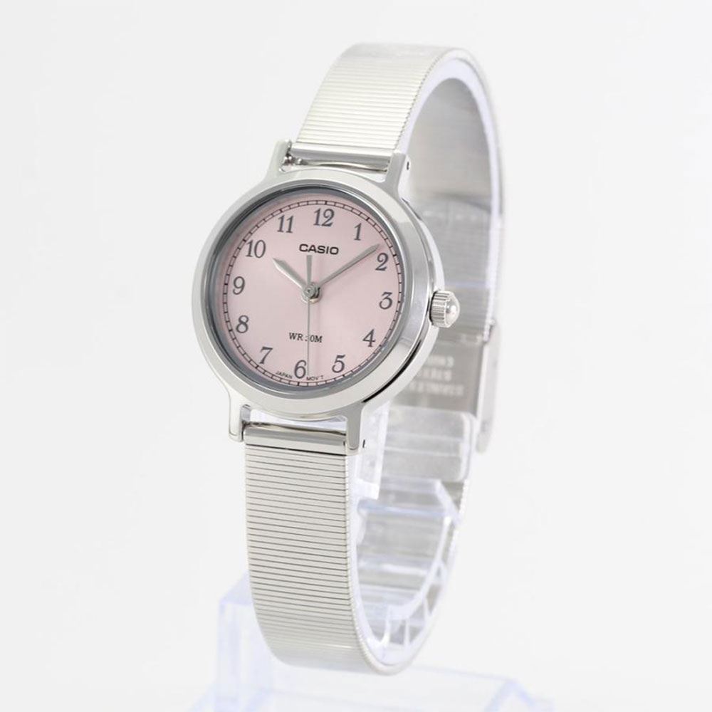 Đồng hồ Casio Timeless 28 mm Nữ LTP-B170D-4BVDF Màu Bạc