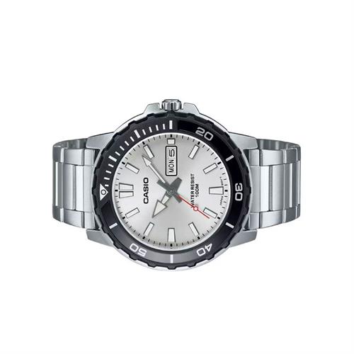 Đồng hồ Casio 45.6 mm Nam MTD-125D-7AVDF Màu Bạc