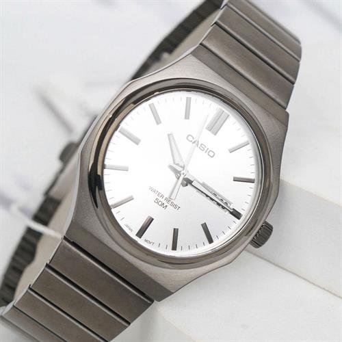 Đồng hồ Casio 37.5 mm Nam MTP-E735B-7AVDF Màu Đen