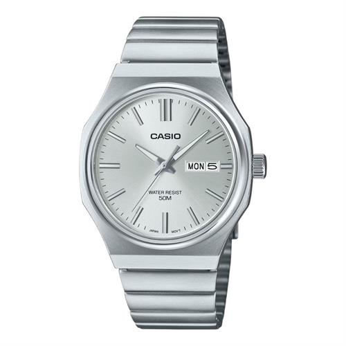 Đồng hồ Casio 37.5 mm Nam MTP-E735D-7AVDF Màu Bạc