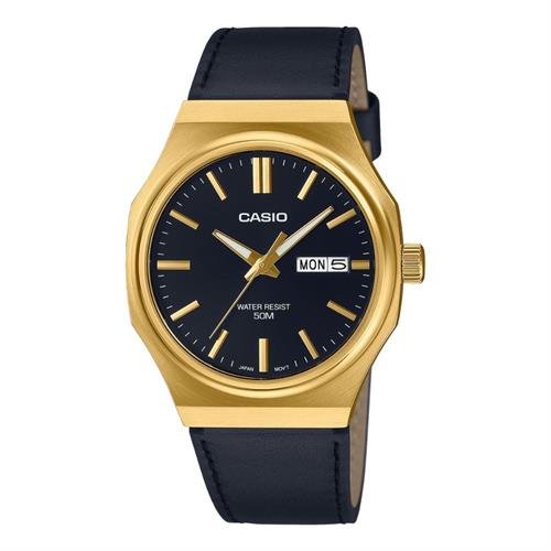 Đồng hồ Casio 37.5 mm Nam MTP-E735GL-1AVDF Màu Đen