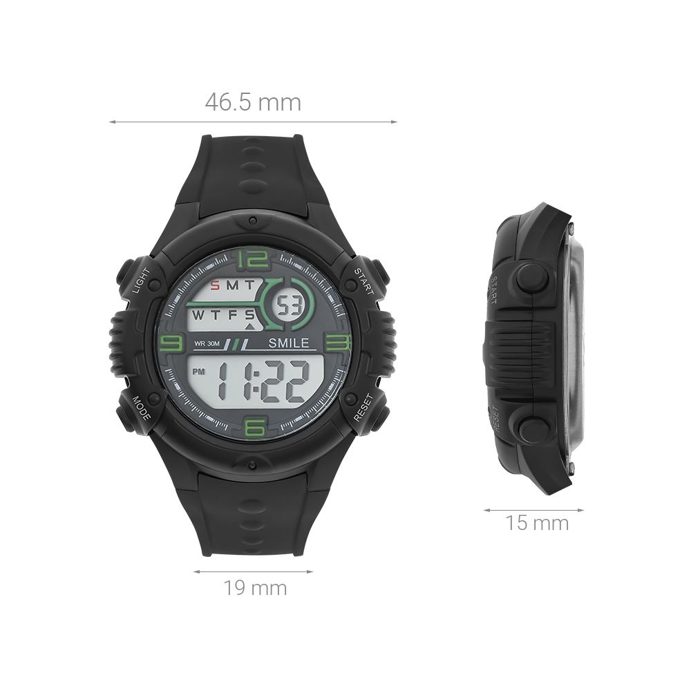 Đồng hồ Smile Kid 46.5 mm Trẻ em SL297-01 Màu Đen