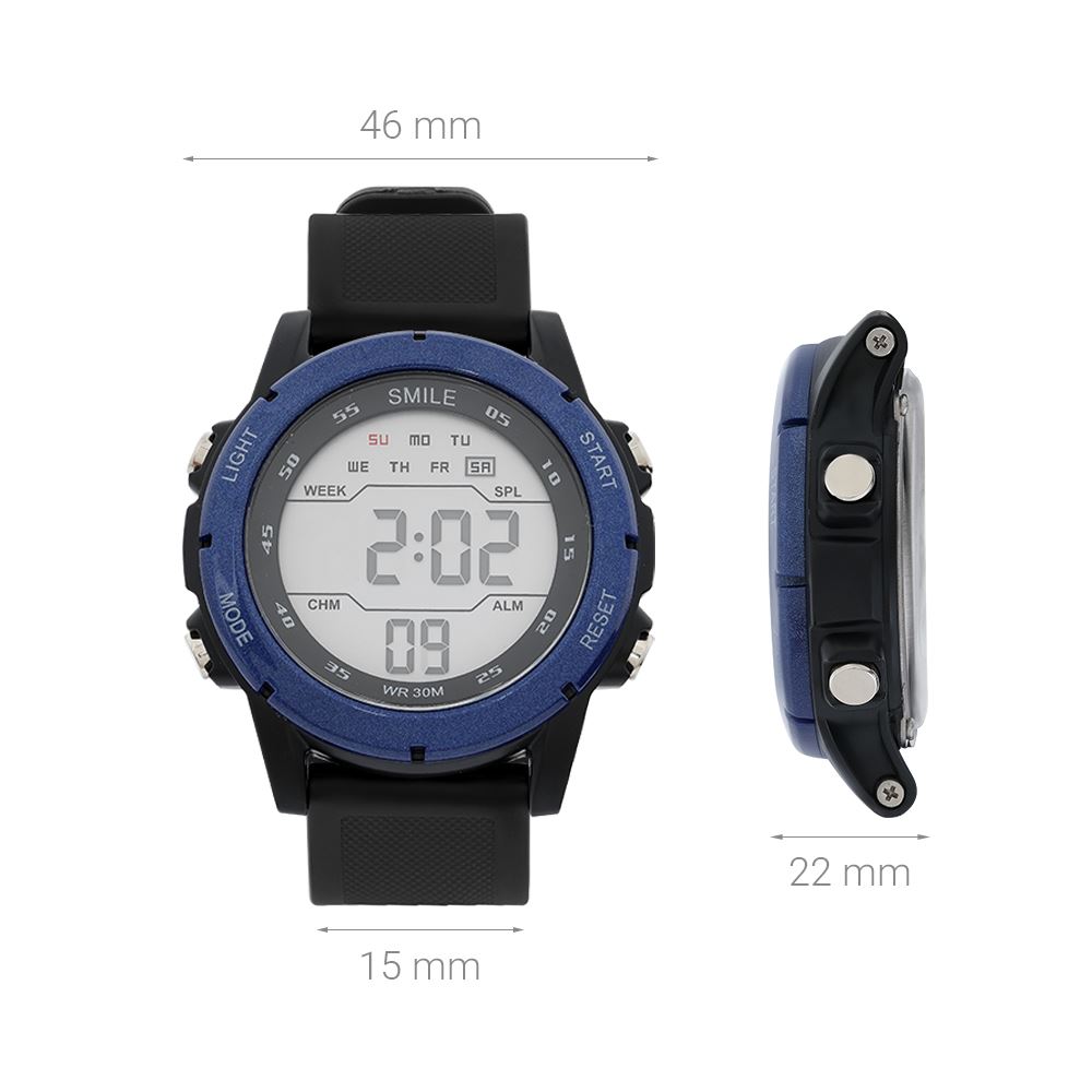 Đồng hồ Smile Kid 46 mm Trẻ em SL294-01 Màu Đen