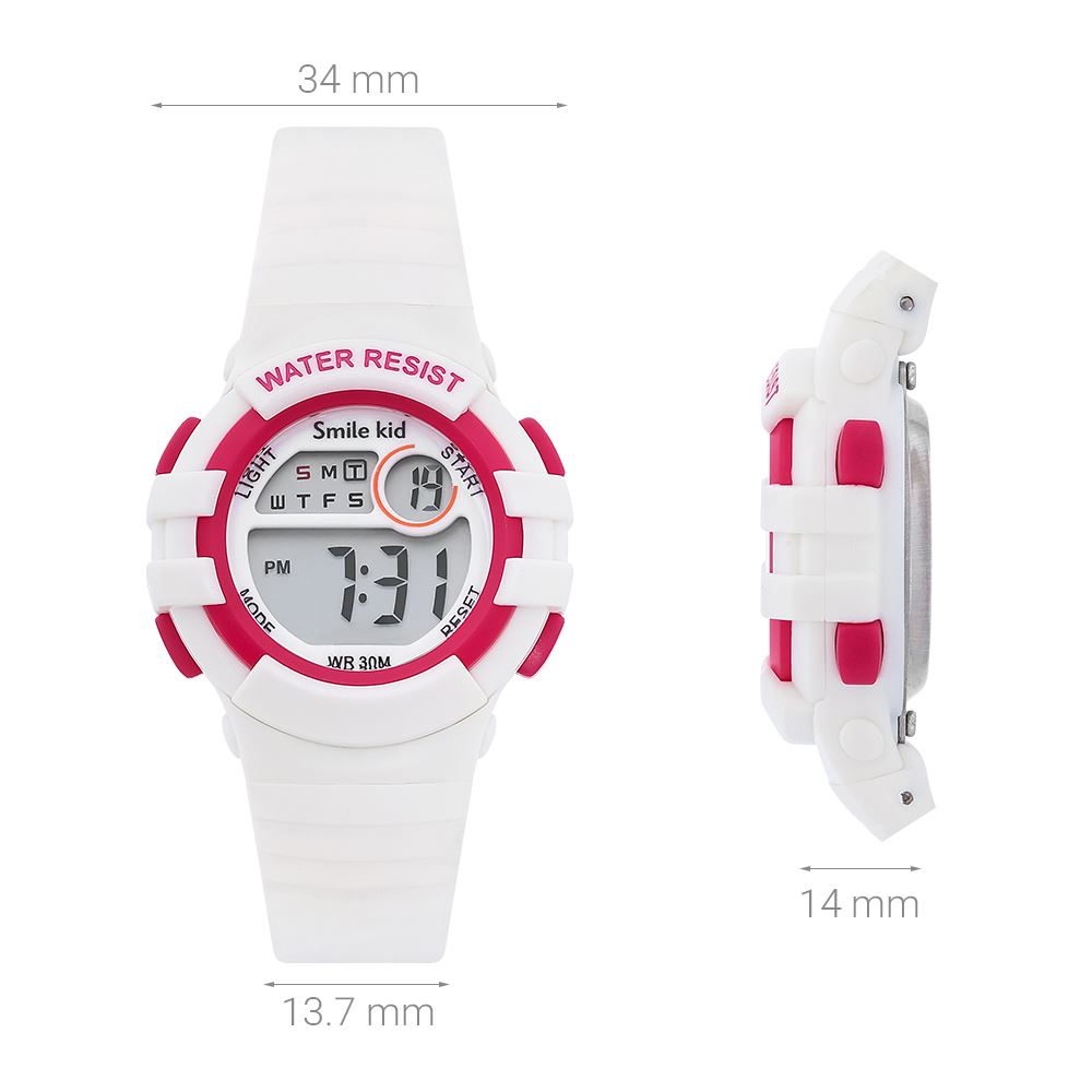 Đồng hồ Smile Kid 34 mm Trẻ em SL276-02 Màu Trắng
