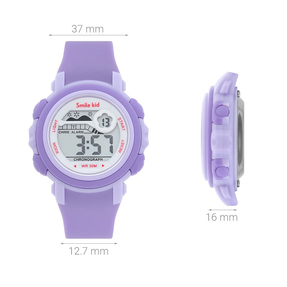 Đồng hồ Smile Kid 37 mm Trẻ em SL280-02 Màu Tím