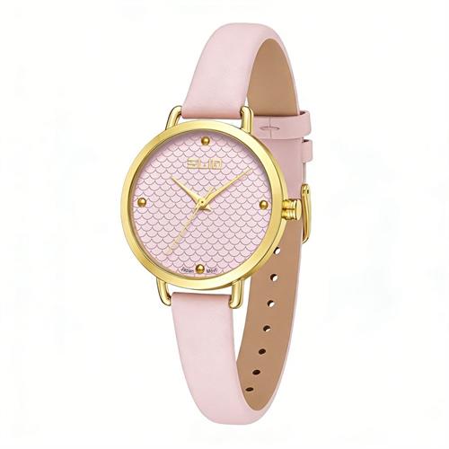 Đồng hồ Elio 28 mm Nữ EL191-01 Màu Hồng