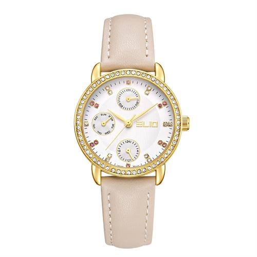 Đồng hồ Elio 32 mm Nữ EL194-01 Màu Màu be