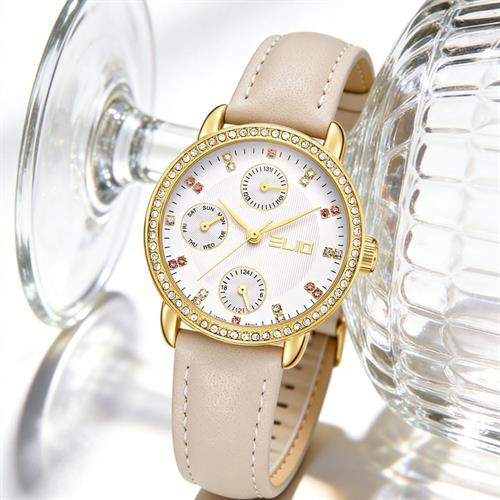Đồng hồ Elio 32 mm Nữ EL194-01 Màu Màu be