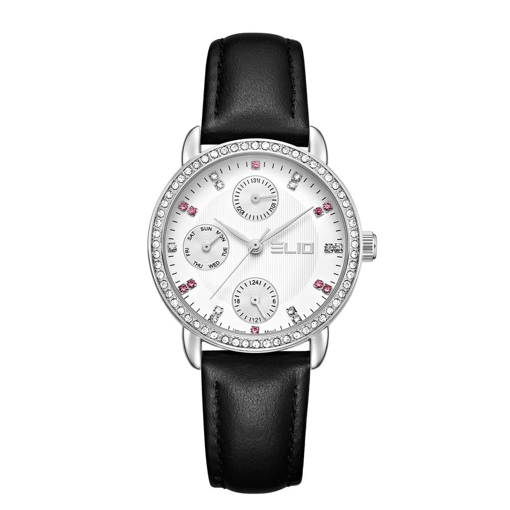 Đồng hồ Elio 32 mm Nữ EL194-02 Màu Đen