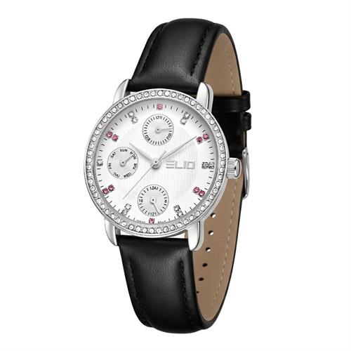 Đồng hồ Elio 32 mm Nữ EL194-02 Màu Đen