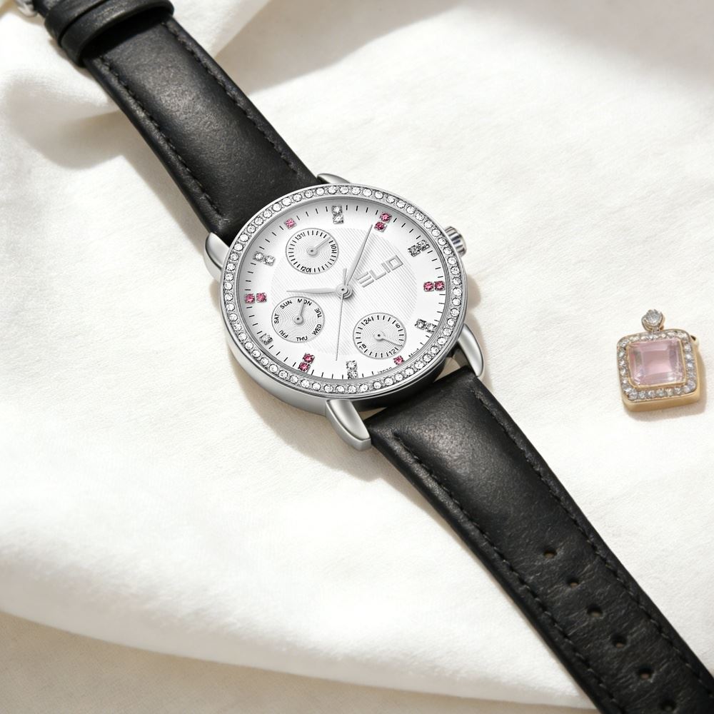 Đồng hồ Elio 32 mm Nữ EL194-02 Màu Đen