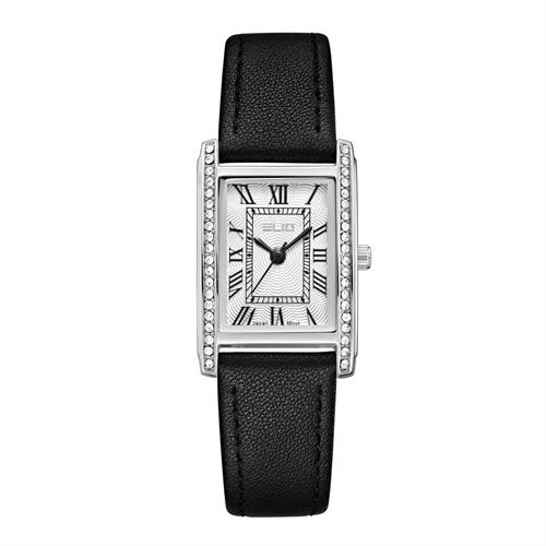 Đồng hồ Elio 22 mm Nữ EL195-01 Màu Đen