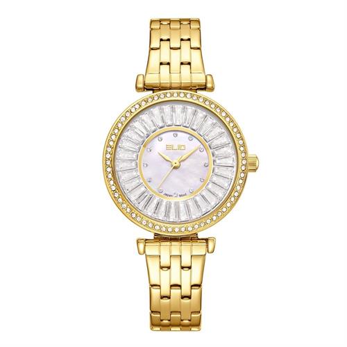 Đồng hồ Elio 33 mm Nữ ES176-03 Màu Vàng