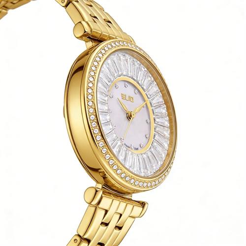 Đồng hồ Elio 33 mm Nữ ES176-03 Màu Vàng