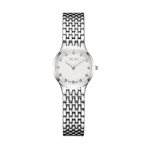 Đồng hồ Elio 23 mm Nữ ES253-02 Màu Bạc