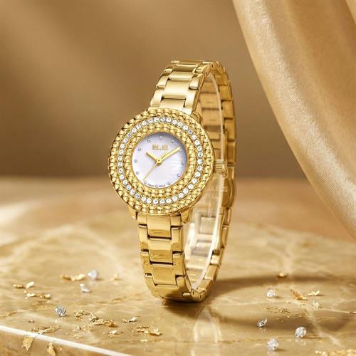 Đồng hồ Elio 27 mm Nữ ES283-02 Màu Vàng