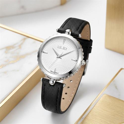 Đồng hồ Elio 30 mm Nữ EL193-01 Màu Đen