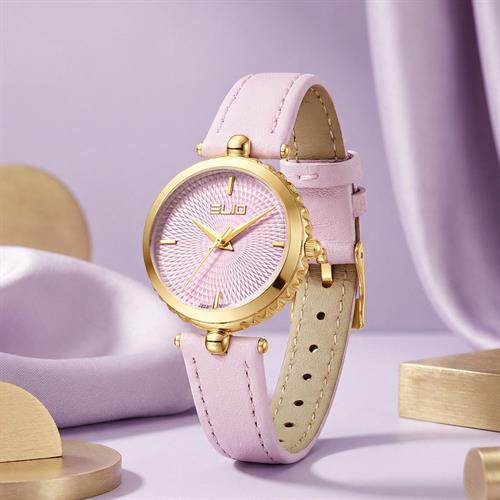 Đồng hồ Elio 30 mm Nữ EL193-02 Màu Tím