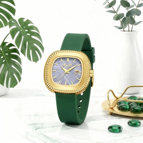 Đồng hồ Elio 32 mm Nữ ES277-01 Màu Xanh lá