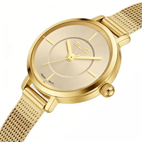 Đồng hồ Elio 22.5 mm Nữ ES278-02 Màu Vàng