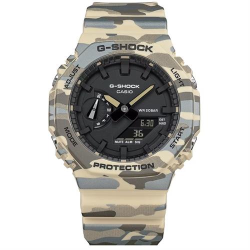 Đồng hồ G-Shock 45.4 mm Nam GA-2100CM-5ADR Màu Màu kết hợp