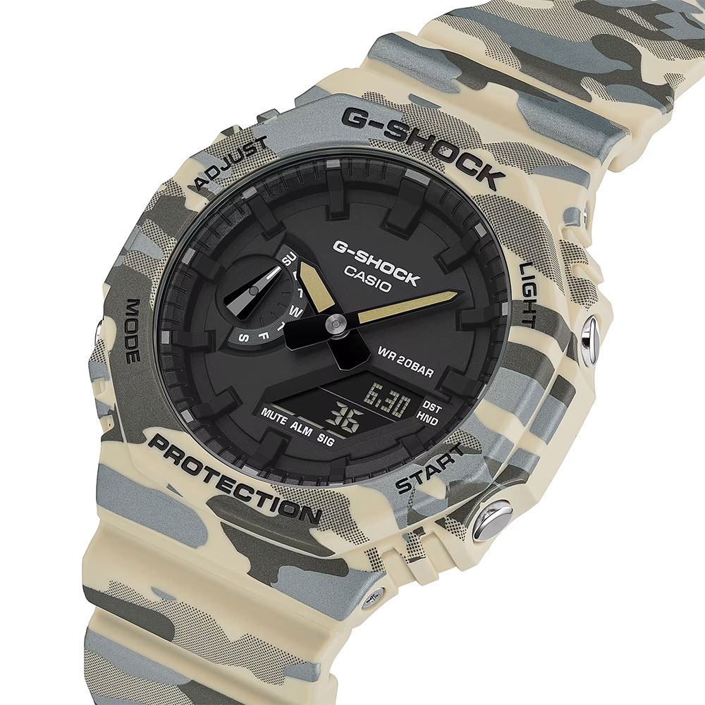 Đồng hồ G-Shock 45.4 mm Nam GA-2100CM-5ADR Màu Màu kết hợp