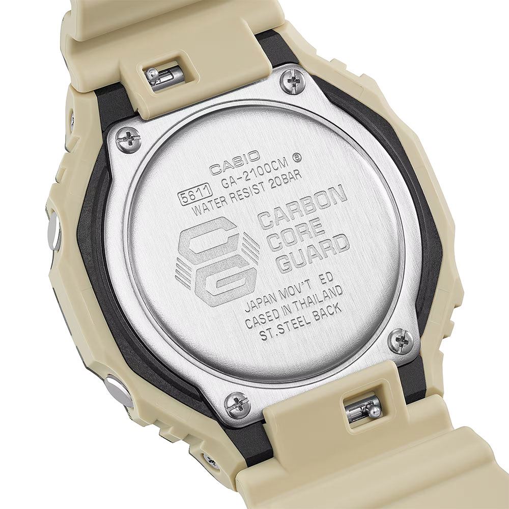 Đồng hồ G-Shock 45.4 mm Nam GA-2100CM-5ADR Màu Màu kết hợp